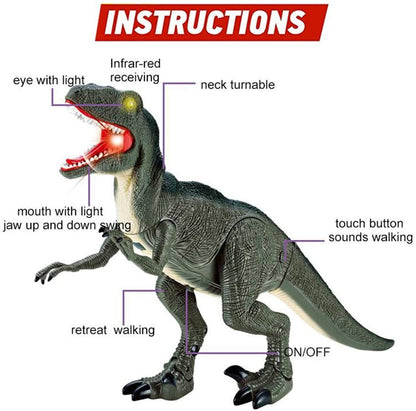 Electric Dinosaur Simulation Walking Animal Remote Control Toy 8840b13a f9c4 40e6 841d 84af840c1fd9