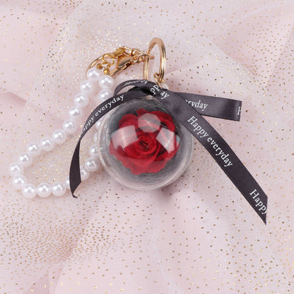 Rose Perianth Pearl Car Hanging Keychain 88594f6f d544 4707 90ef 64b6ea3b6f4f 1e7d7efa f7e2 413b 93b9 9490d0df942e