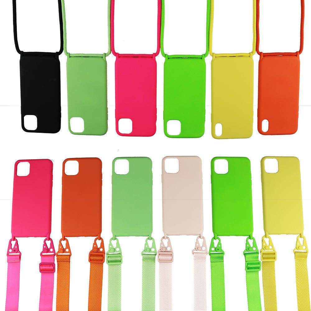 Liquid Silicone Integrated Lanyard Mobile Phone Case 885e3dea f529 4166 b393 4f14eca746fa