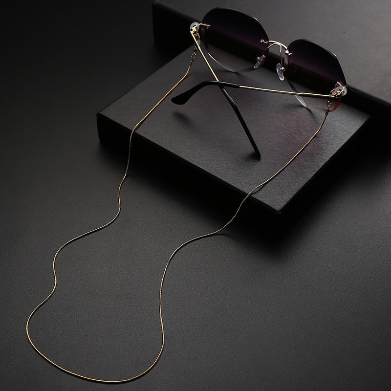 Simple Monochrome Glasses Chain Retro Personality 8872f020 4624 495d bbe2 d2e8c7ea59b3