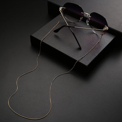 Simple Monochrome Glasses Chain Retro Personality 8872f020 4624 495d bbe2 d2e8c7ea59b3
