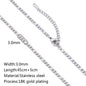 Stainless Steel Vacuum Vapor Plating 18K Gold Color Protection Lip Chain Accessories 8895fdfb fdbd 4fe9 9828 67eb3d809e52