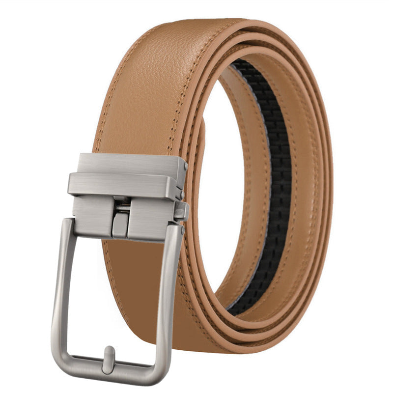 Men's Leather Belt Automatic Buckle Simple Hollow 88a16eb1 87ca 4da2 a6b7 8cd4ca9e254b
