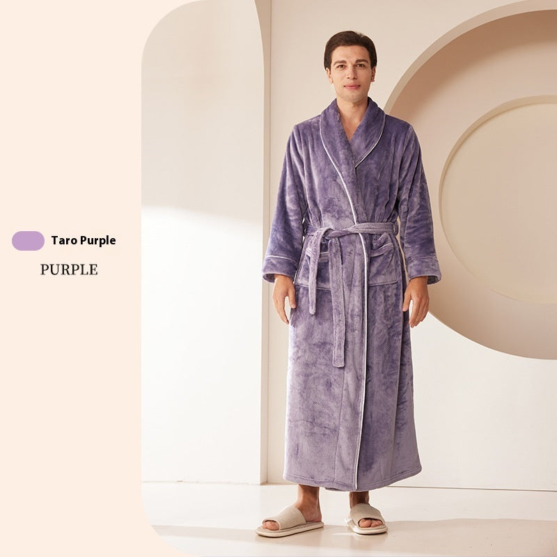 Extended Autumn And Winter Coral Fleece Bathrobe 88bdc9dc f311 470b 9226 f690e7db6c47 trans
