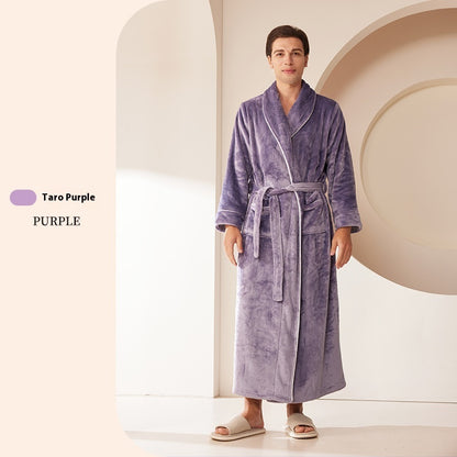 Extended Autumn And Winter Coral Fleece Bathrobe 88bdc9dc f311 470b 9226 f690e7db6c47 trans