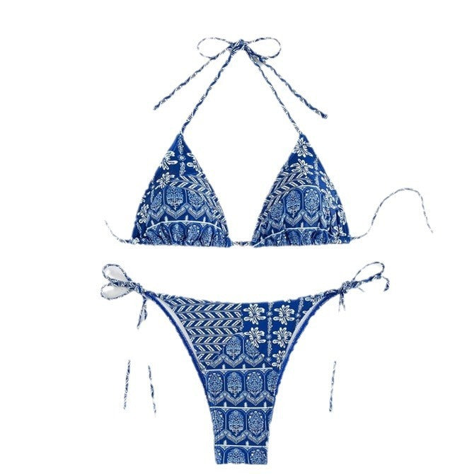 Split Bikini Printing Stitching Bandage Swimsuit 88c68ca0 4fea 4bb7 a192 dd76a6b66e09