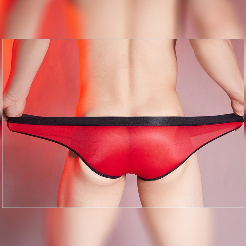 Men's Shiny High Elastic Comfortable And Breathable Underwear 88cb751b 9136 444b a07f 7a10b720b040