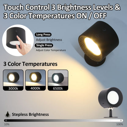 Double-headed Magnetic Wall Bedroom Eye Protection Bedside Corridor Small Night Lamp 88e4b83b 0309 4aea 9b17 c49111f9d5a7