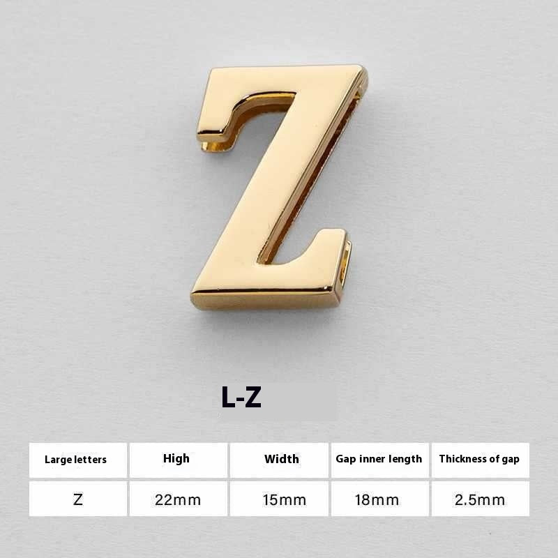 U Perforated 26 English Letters Hardware Accessories 88f297a8 cf08 4e3d ad97 09107dd8c82c trans