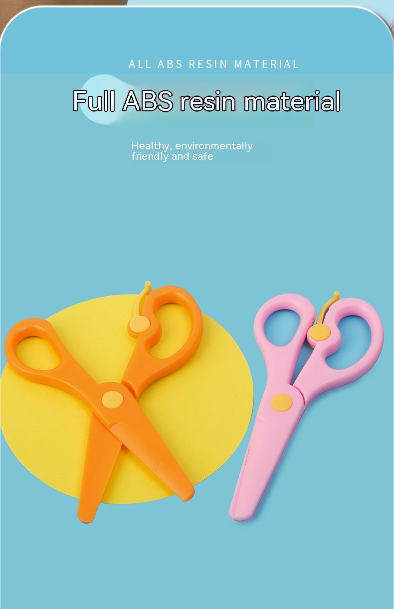 Children's Safety Scissors Plastic Color Scissors Student Handmade DIY Scissors 88fa918e 89de 4157 acc3 b1c13cd53fc0 trans