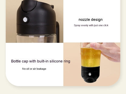 New Two-in-one Glass Oil Pot Kitchen Soy Sauce Bottle Atomization Bottle