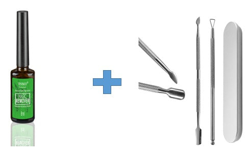 Nail Polish Burst Magic Nail Polish Remover  Fast Soak Off Sticky  Nail Gel Polish Degreaser Cleaner 893713204043