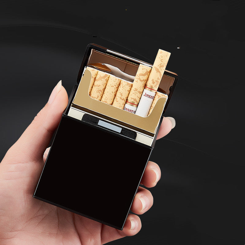 Men's Moisture Resistant Compression Aluminum Fashion Cigarette Case 89412783 874e 4bae b6b8 c34378b55902
