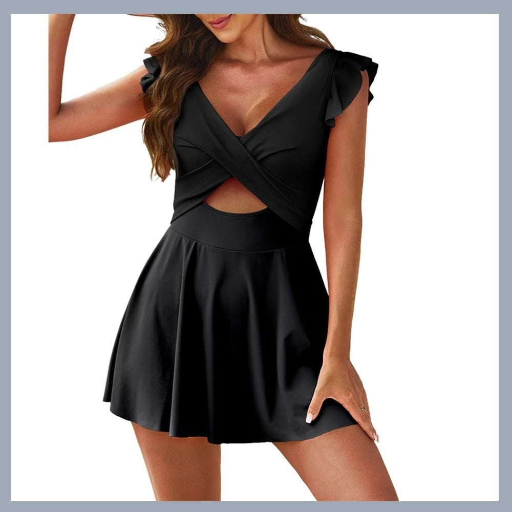 Women's Casual Flounced One-piece Swimsuit 89468860 ca9c 4ddc 8718 6a56c08ed1c1 trans