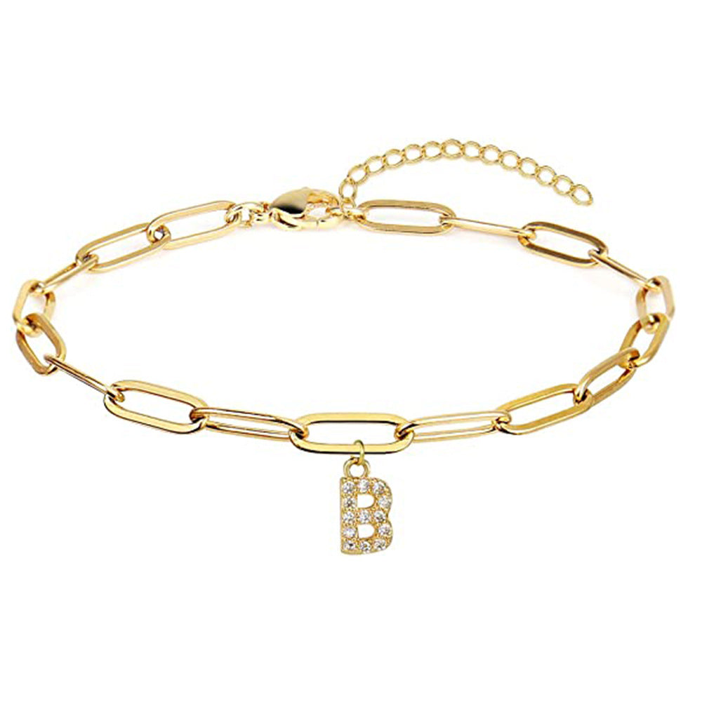 Women's Fashion New Initial Letter Bracelet 894fb102 2096 476e 9ca0 995cf384d5d0