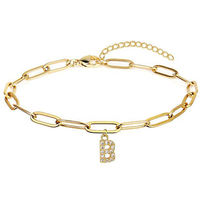 Women's Fashion New Initial Letter Bracelet 894fb102 2096 476e 9ca0 995cf384d5d0
