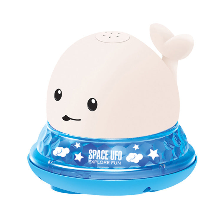 New Baby Bathroom Bath Electric Induction Whale Spray Small Toy 895239069272