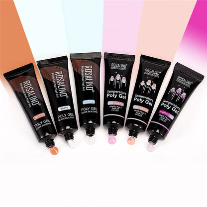 Multi-color mixed nail solid model glue 896261139213