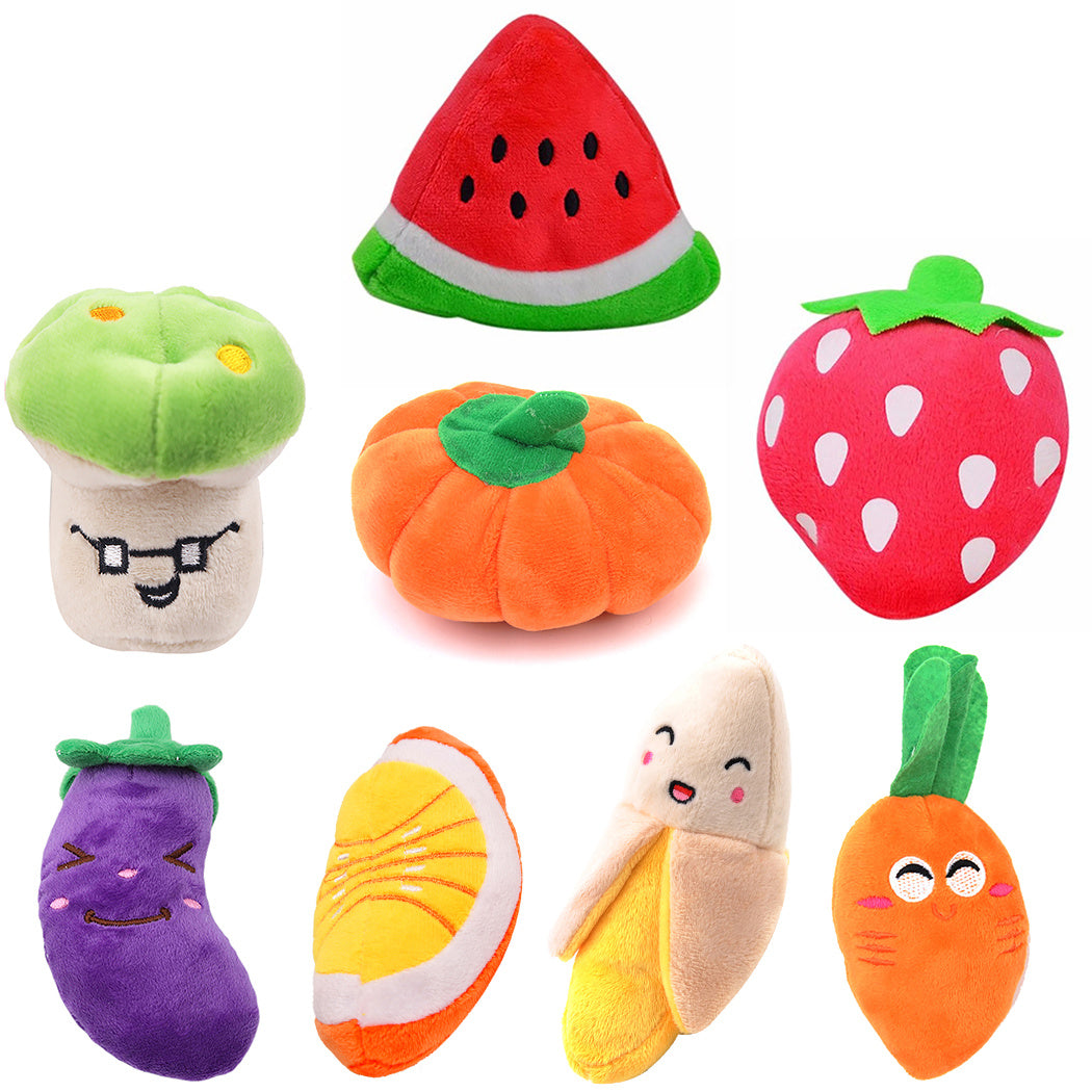 Gooddog, Dog, Plush Vocal Toys, Fruits, Cartoons, Pets, Cats, Toys, Pet Supplies 896394425146