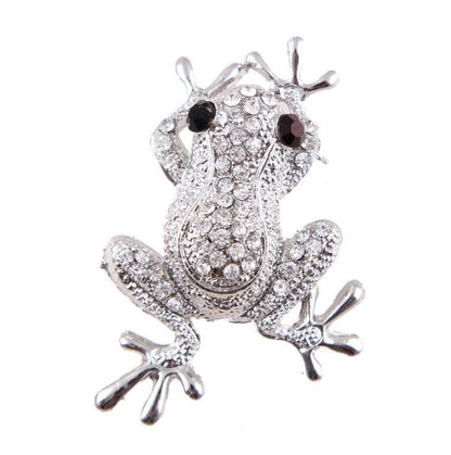 Korean Fashion Diamond Animal FROGPRINCE Brooch Female Corsage 89685958 9655 4dca 8d5d e8f5dccf33db