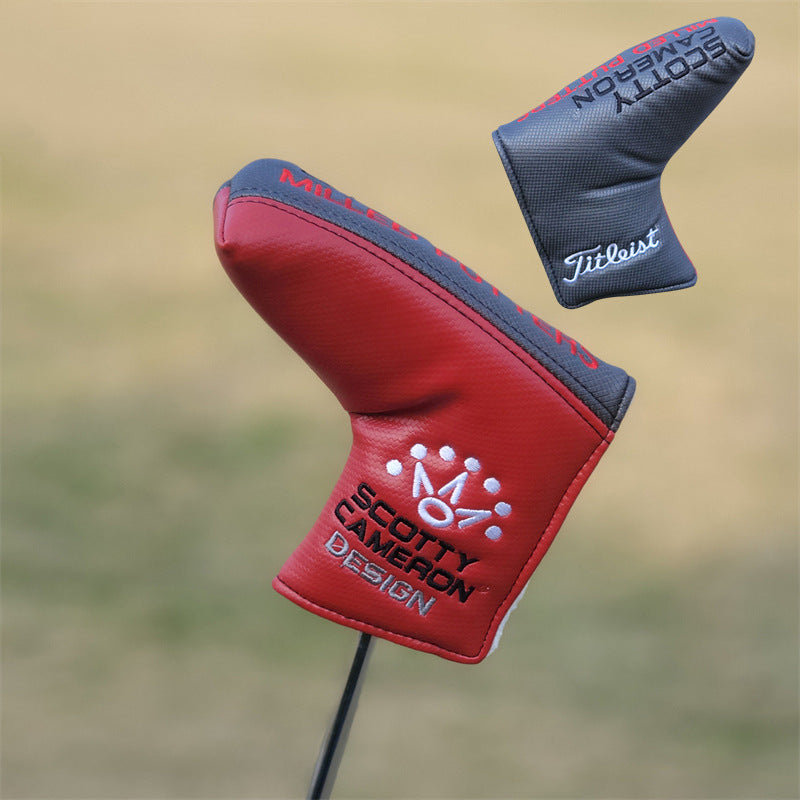 Straight Strip One-line Putter Golf Club Cover Head Cover Ball Head Protective Cover 896f5721 9ad3 42f2 a146 179a413a0d0e