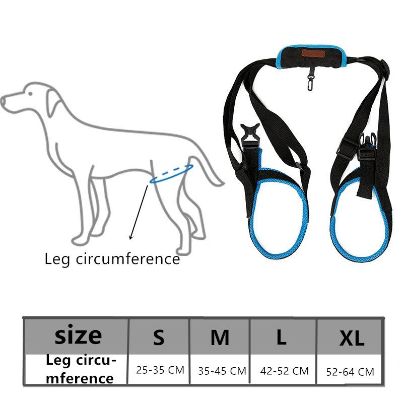 Pet Leg Strap Walking Support Dog Leg Support 8971742987143