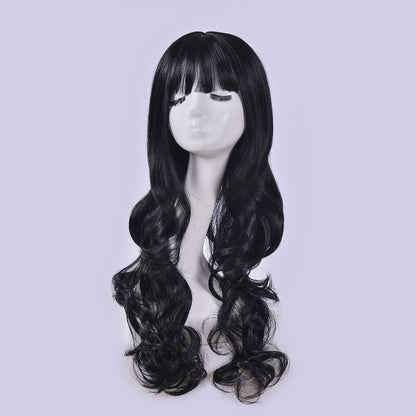 Full Head Pull-over Style Air Bangs High Temperature Silk Curls 897e7879 68d4 4606 b7b2 8cbb4ccd69cc 31772578 556d 40df 9646 