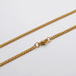 Simple Elegant Necklace Stainless Steel 18K Gold Mini English Letter Pendant 8982b15c c088 47ab b50a 12103082f4c3
