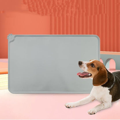 Factory Direct Sales Car Silicone Pet Placemat Dogs And Cats Pet Waterproof Non-slip Insulation Mat Pet Supplies 89be8a51 ef1