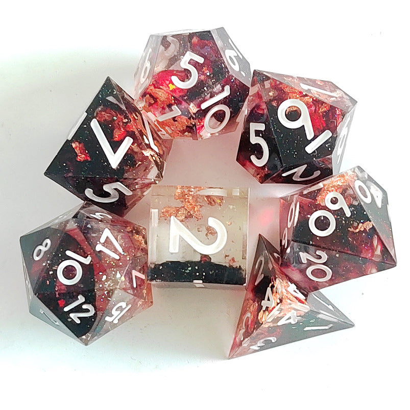 The New Pointed Resin Dragon Eye Can Rotate DND Game Dice 89cbce39 9fc0 4872 b2f1 22956cdc1dcc