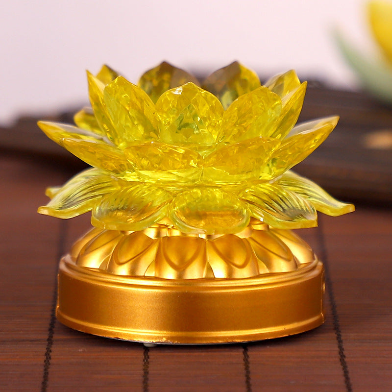 Blessing Lotus Lamp Buddha Front Ornaments 89cd1506 7dff 4f98 b74a 0a369b8bc012