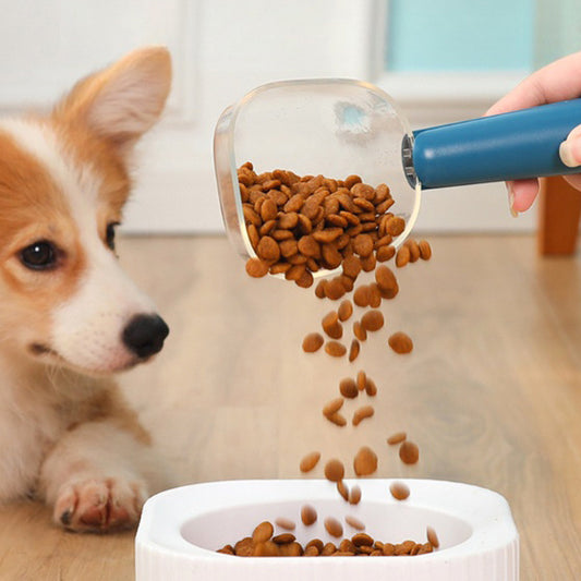 Universal Spoon Transparent Scale Dog Food Bag Clip Cat Pet Supplies 89d97c17 63ff 4bcf 83ba a3be4c93a848