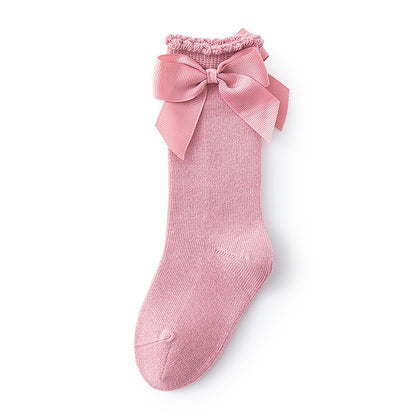 Girls' Socks Mid-calf Bow Princess 89fdfa3b 2894 4f6d aff6 bdf49dad5d6e