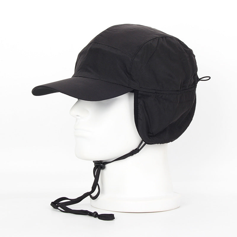 Water Repellent Warm With Velvet Baseball Earmuffs Hat 8a072904 da49 401e bb54 dce75c7a47af