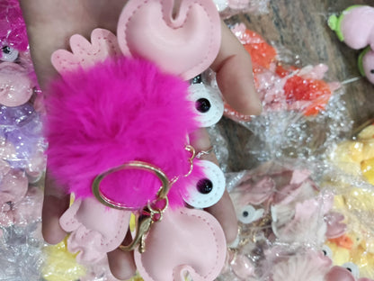 Cartoon Cute Crab Keychain Pendant 8a130368 2620 486f 8835 824d04657124