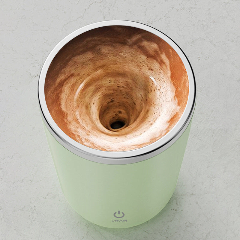 350ml Automatic Self Stirring Mug Coffee Milk Juice Mixing Cup Electric Stainless Steel Lazy Rotating Mug Magnetic Stirring Cup Kitchen Gadgets - HD Wireless Product #10