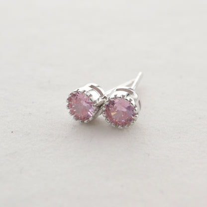 S925 Silver Multi-color Diamond Stud Earrings Single Rhinestone Earrings 8a1e307c ede3 467a a36f c6bddc227819