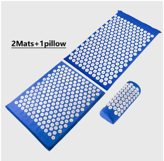 Round Buckle 27 NeedlesAcupuncture Mat, Yoga Mat, Massage Mat 3-Piece Set 8a22970f 0084 4954 9d02 97645fd71d45