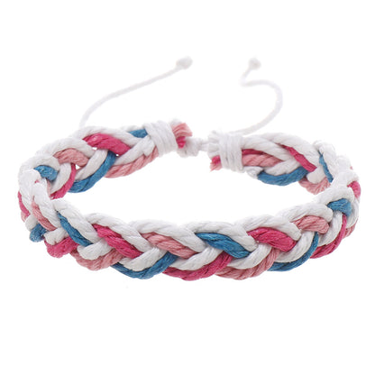 Simple Artistic Style Cotton String Hand Woven Hand Rope Bracelet 8a38477e 6e52 4cdf ab11 2cd97ab2929e