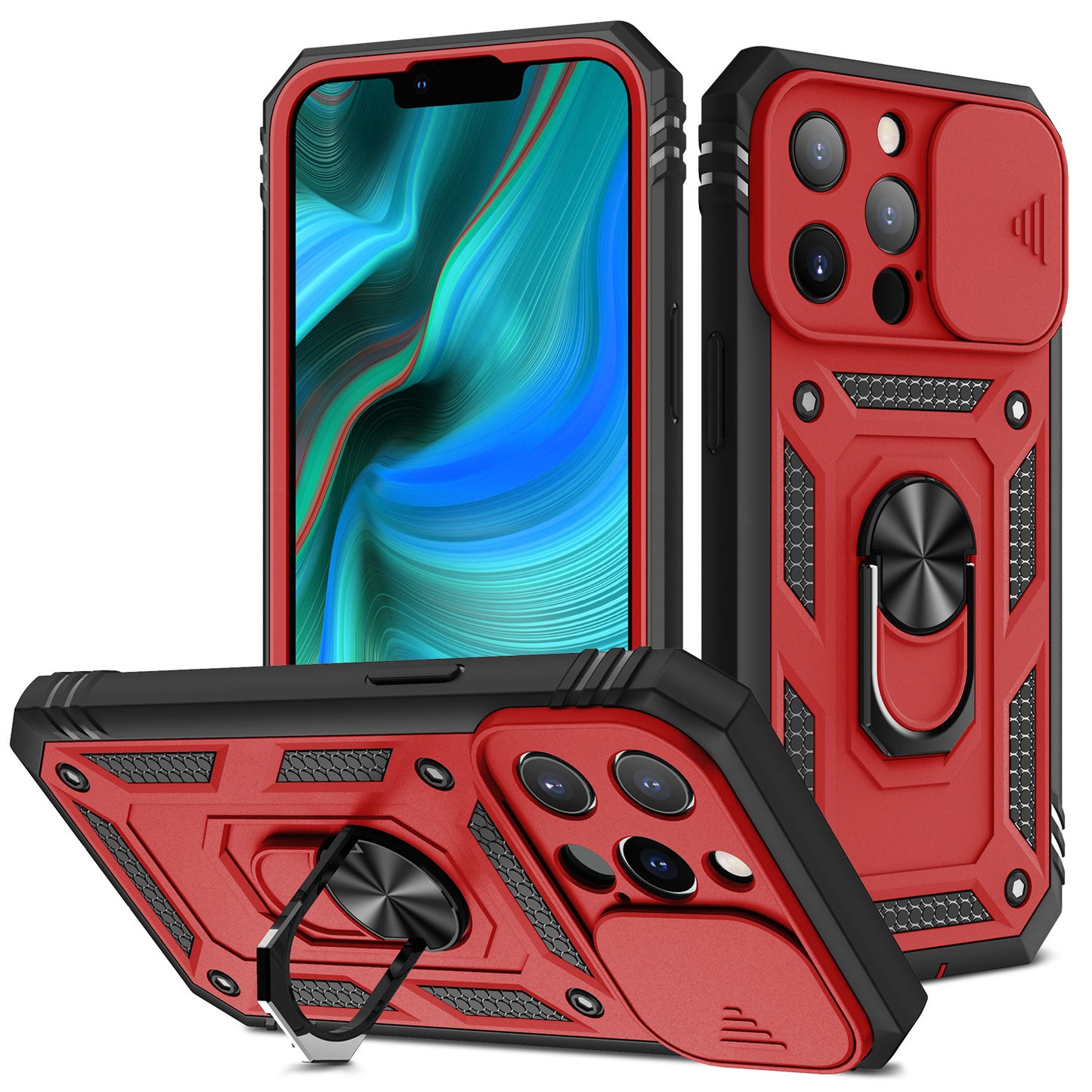 New Magnetic Mobile Phone Case With Sliding Window Bracket 8a3a1489 9b70 49e1 a52f 9cca9dc129fc