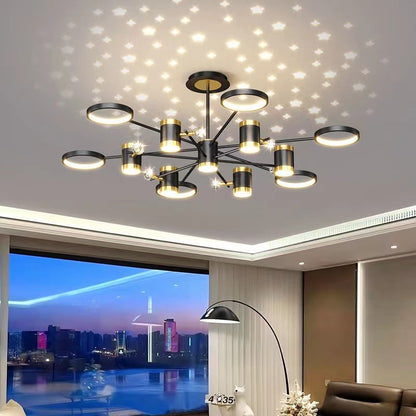 Light Luxury Chandelier Nordic Star Lamp Combination Whole House Package 8a50de3f 50ec 4340 85fa f327641b2882