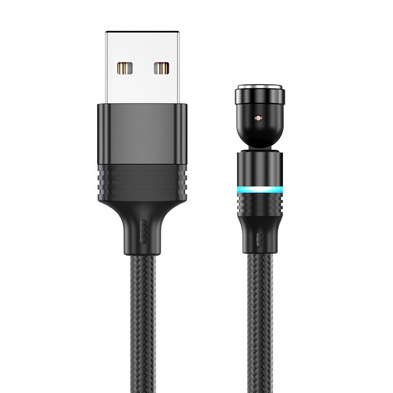 540 Degree Rotating Magnetic Suction Charging Line For Android Type C - HD Wireless Product #6