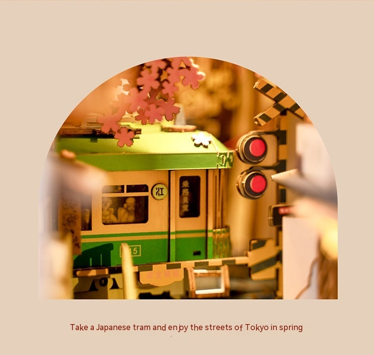 Ruo Shi Ruo Lai Shu Li Sakura Tram Flower House DIY Cabin 8a80b953 326a 421e a2e9 7781041e0cf0 trans