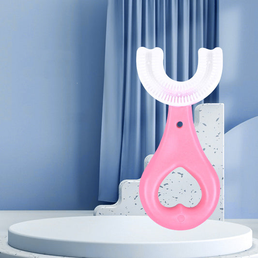 Children's U-shaped Food Grade Soft Rubber Toothbrush 8a896199 70c7 4c3c 96fe 9176dc6a136c