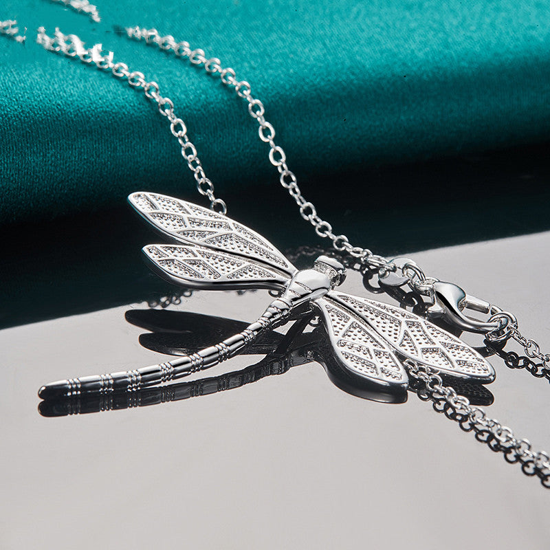 Women's Fashion Dragonfly Necklace Pendant 8a9383fc 600c 473b b48c 03fb681771b3