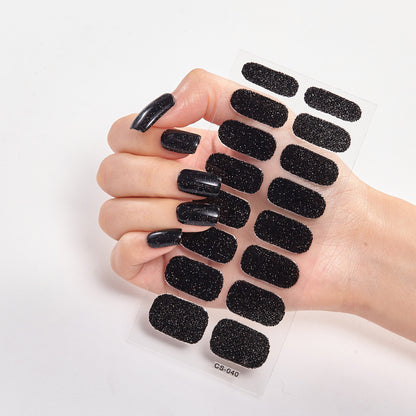 16 Small Stickers Gradient Glitter Nail Stickers - HD Wireless Product #13