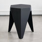 Household Plastic Stool Nordic Windmill Round Stool Thickened Stackable Plastic Stool Simple Modern Dining-table Chair High B