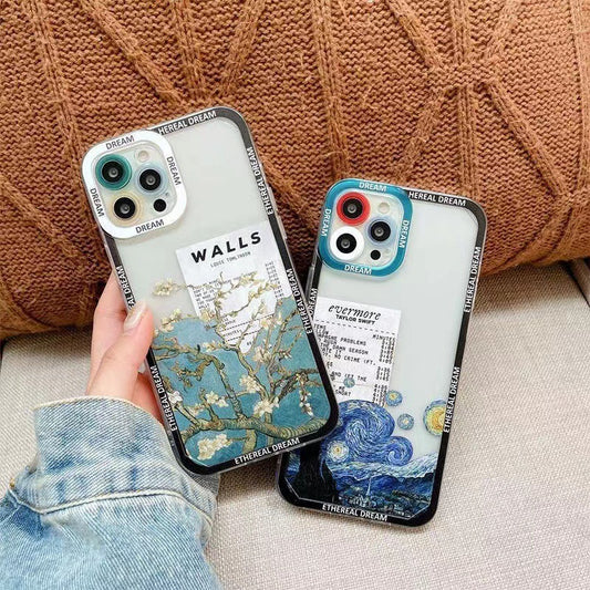Creative Oil Painting Silicone Phone Case 8aeaa4cc 9924 4c46 a633 b1286c942e95