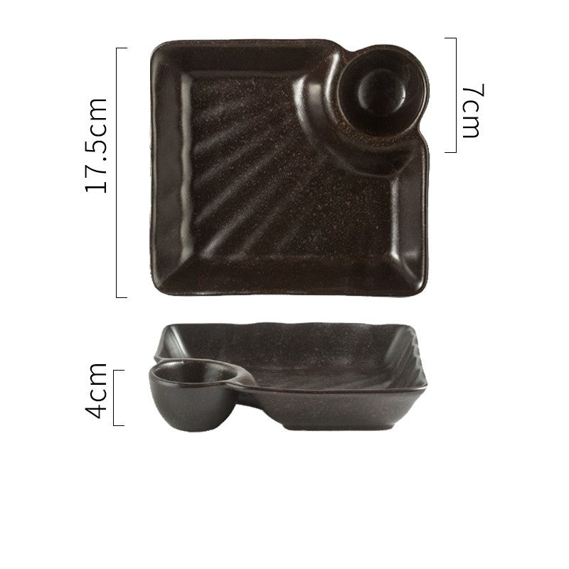 Japanese Creative Ceramic Dumpling Special Plate Comes With Vinegar Plate 8aede359 d2b6 4230 8874 f77ee4296670