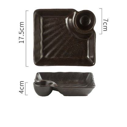 Japanese Creative Ceramic Dumpling Special Plate Comes With Vinegar Plate 8aede359 d2b6 4230 8874 f77ee4296670